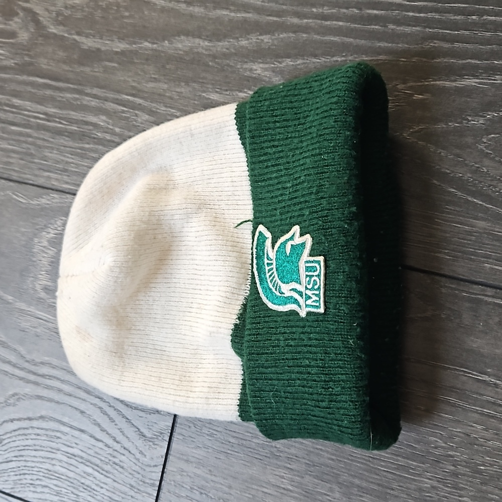 MSU winter beanie hat